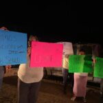 Bloquean carretera Transpeninsular  en Baja California, por falta de agua