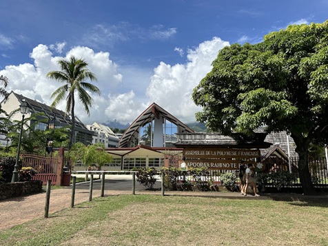 Sede de la Asamblea de Polinesia Francesa.
