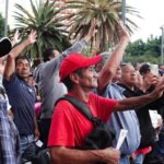 En Nuevo León, jubilados de Pemex protestan contra recorte a ‘pensiones doradas’