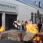 Protestan en Morelos, contra el alza al pasaje del transporte urbano en la capital