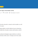 La Asociación Espacial de Lituania (LSA), sin información alguna de prensa