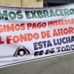 Protestan en Matamoros, ex trabajadores del programa «Bracero’, exigiendo pago de adeudos