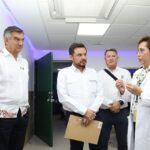 Supervisan el director del IMSS y el Gobernador, avances en rehabilitación del Hospital 6 en Madero