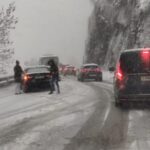 Temporal de nieve en Andorra, provoca afectaciones en la red viaria del país