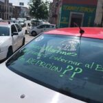 En Michoacán, taxistas protestan contra el Ayuntamiento de la capital, por hostigamiento
