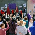 Colectivos feministas protestan a dos meses de represión de la macha del 8 de Marzo en Zacatecas