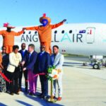 Nueva terminal aeroportuaria de Anguila, recibe vuelo inaugural de anguillaair