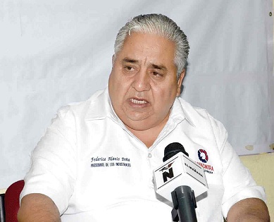Federico Alanís Peña, presidente de la Cámara Nacional de la Industria de la Transformación en Reynosa, Tamaulipas, México.